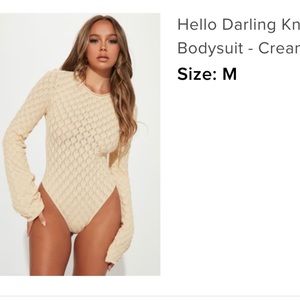 BNWT fashion nova bodysuit